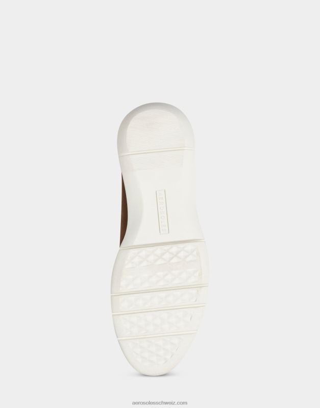 CH Aerosoles Frauen Stiefeletten aus hellbraunem WildlederimitatR0V8T87