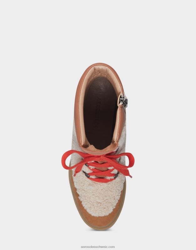 CH Aerosoles Frauen Stiefeletten aus natürlichem LammfellimitatR0V8T21