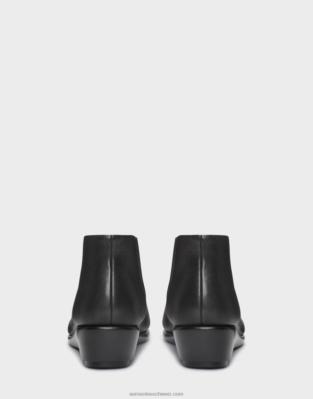 CH Aerosoles Frauen Stiefeletten aus schwarzem EchtlederR0V8T114