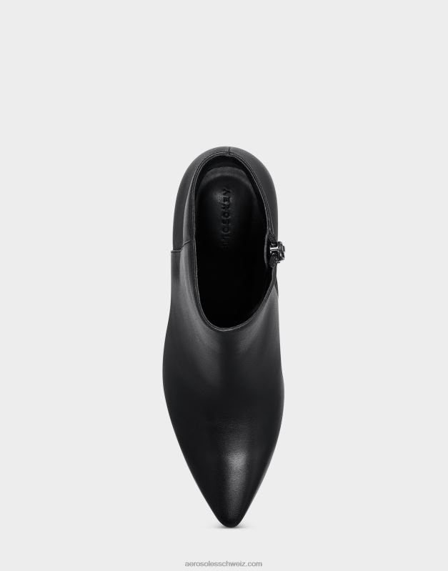 CH Aerosoles Frauen Stiefeletten aus schwarzem LederR0V8T108