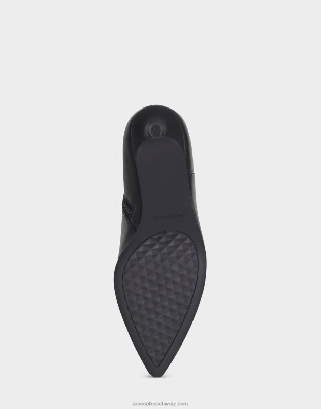 CH Aerosoles Frauen Stiefeletten aus schwarzem LederR0V8T108