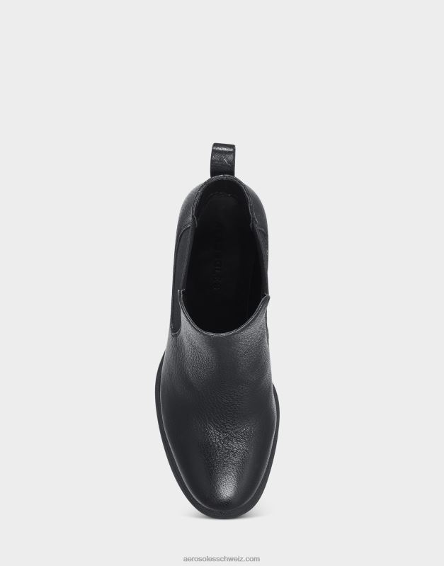 CH Aerosoles Frauen Stiefeletten aus schwarzem LederR0V8T40