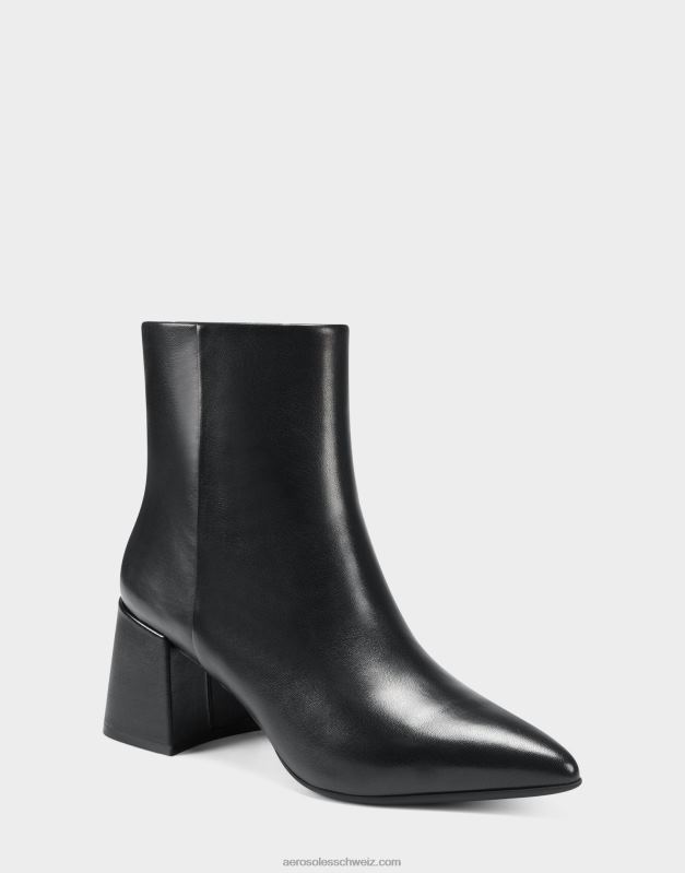 CH Aerosoles Frauen Stiefeletten aus schwarzem LederR0V8T50