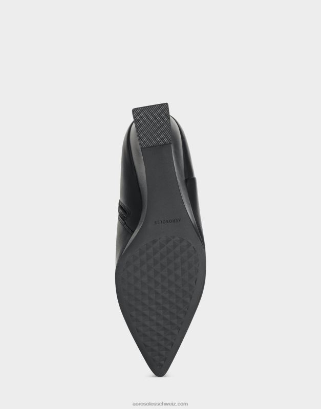 CH Aerosoles Frauen Stiefeletten aus schwarzem LederR0V8T52