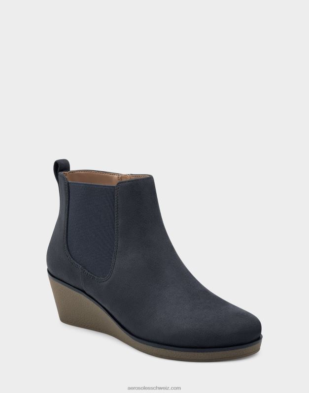 CH Aerosoles Frauen Stiefeletten donnergraues WildlederimitatR0V8T68