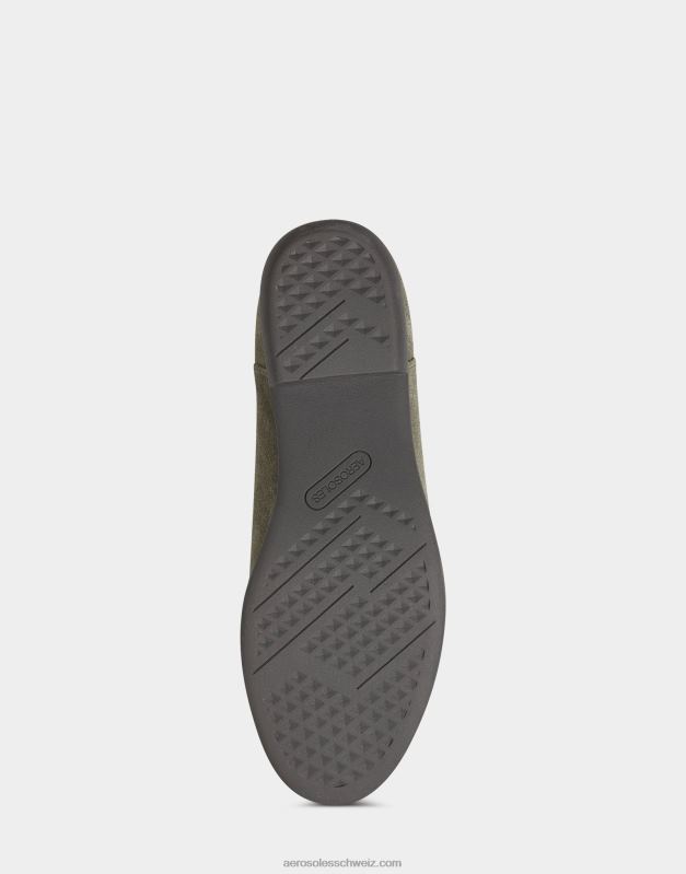 CH AerosolesStepptanz aus grauem WildlederR0V8T80